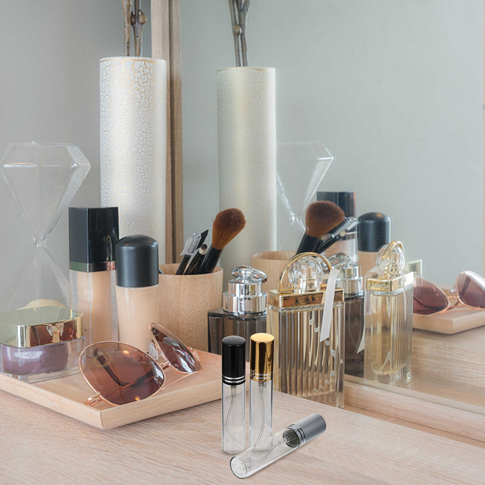 Misting Bottle Fine - 6 unidades de frascos de perfume