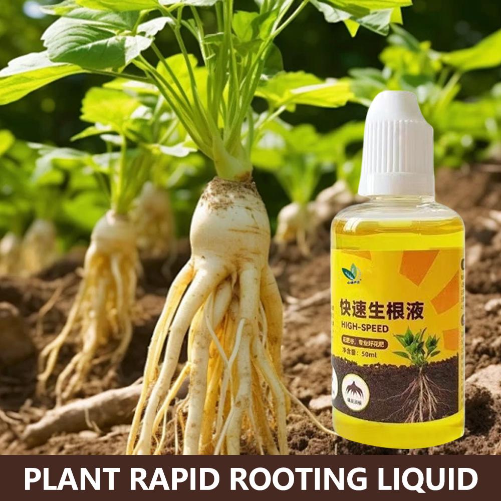 Root Stimulator Liquid - Estimulador de raíces de plantas verdes,