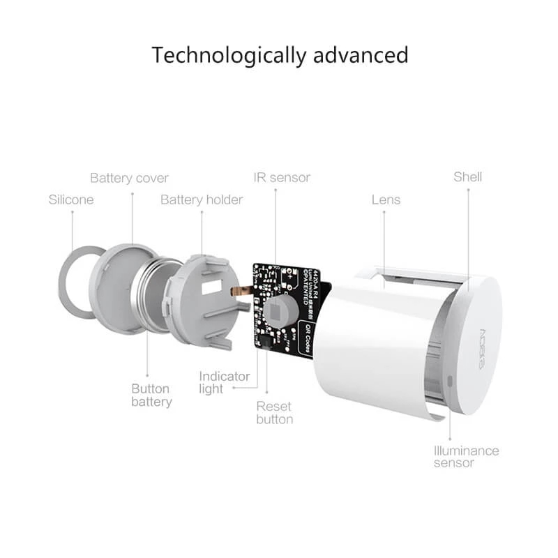 Aqara-Sensor de movimiento int - Xiaomi Hub Mijia Hub reseña y precio
